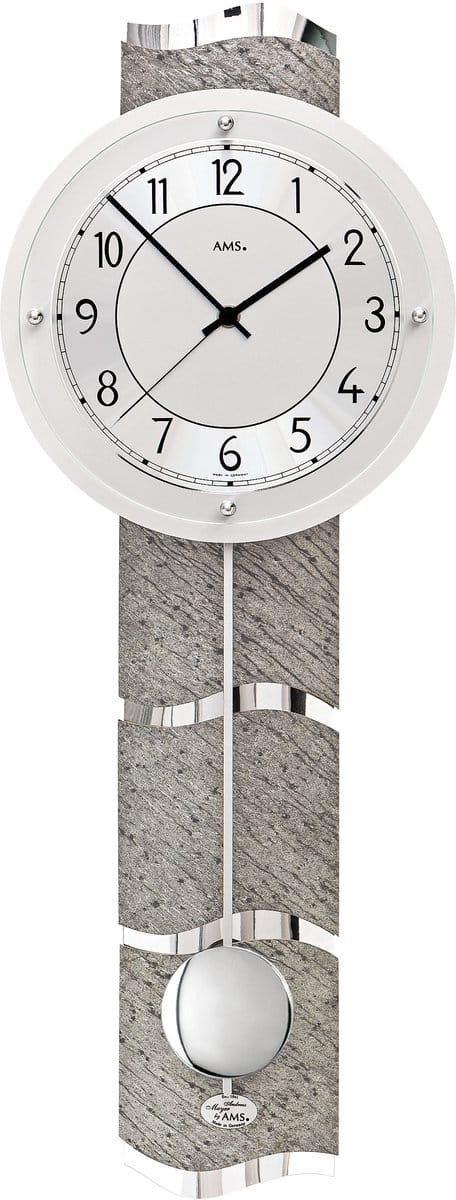 AMS 5216 moderne wandklok RC quarts slinger uurwerk