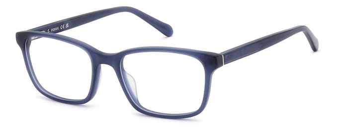 Fossil FOS 7207 Matte blue 53/18/145 MAN Brilmonturen