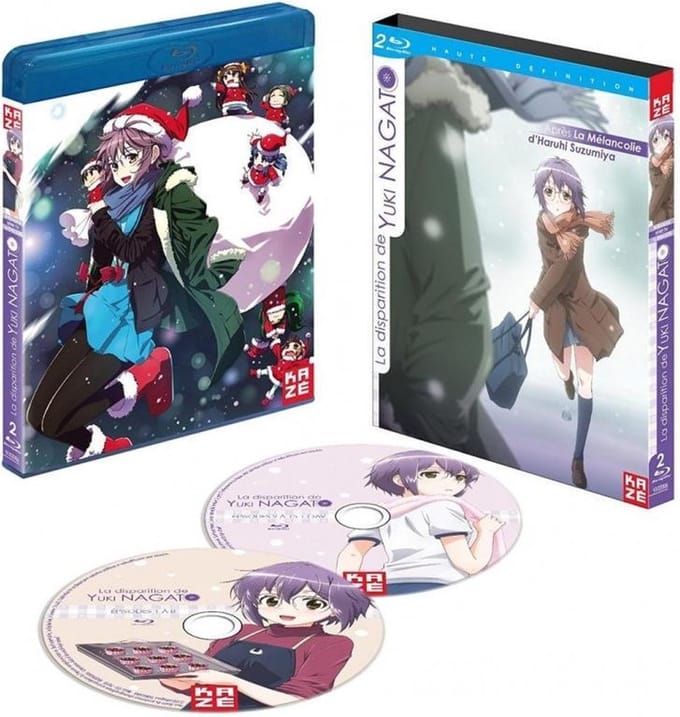 LA DISPARITION DE YUKI NAGATO - Integrale - Coffret Blu-Ray