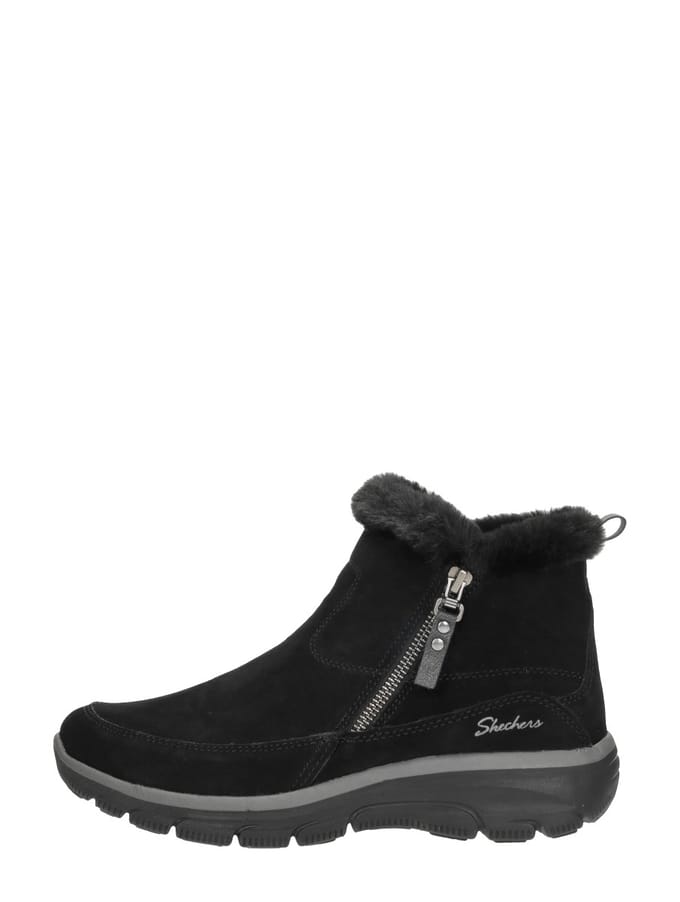 Skechers EASY GOING - COOL ZIP Dames Instappers - Zwart
