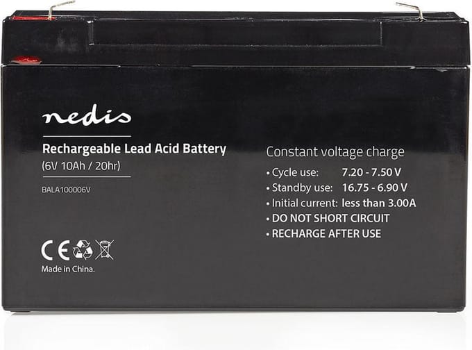 Nedis BALA100006V - UPS battery - Lead Acid - 10000 mAh