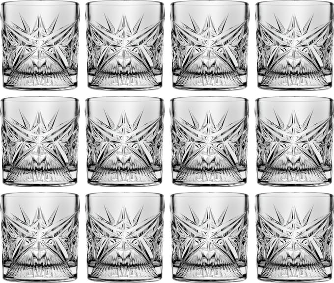 Pasabahce- Crystallin Cielo Waterglas - 350 ml - 8.3cm - 12 stuks