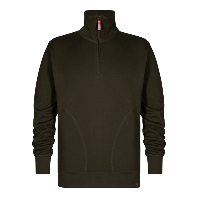Engel High Neck Sweater Bosgroen – M