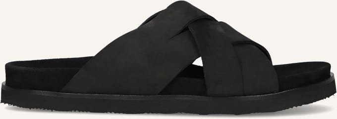 STEFANO LAURAN 26003 Slippers - Heren - Zwart - Maat 46