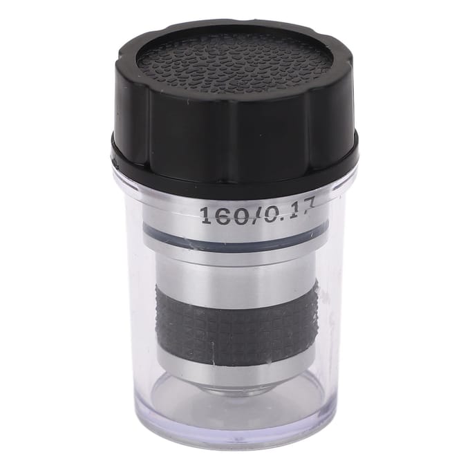 60X Biologische Microscoop Achromatische Objectief RMS Schroefdraad 185 Optisch Glas Objectief