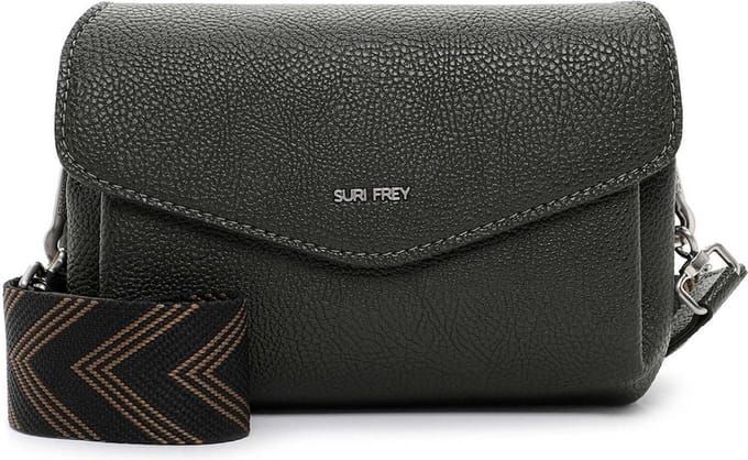 SURI FREY Schoudertas Cathy Crossbody Bag Darkforest Donkergroen