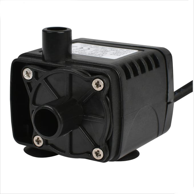 Dompelpomp Mini Borstelloos Laag Geluidsniveau DC 12V Accessoire voor Vis Tank Aquarium
