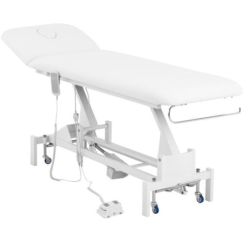 physa Massagetafel - elektrisch - 100 W - 200 kg - Wit 10040398
