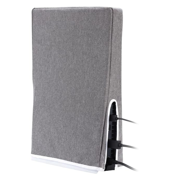 Stofhoes voor spelconsole Multifunctionele krasbestendige stofdichte hoes voor console voor PS5-accessoires gray