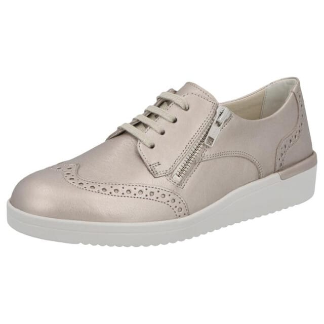 Solidus -Dames - goud - lage gesloten schoenen - maat 38