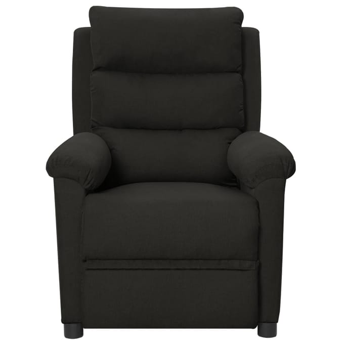 vidaXL - Fauteuil - verstelbaar - elektrisch - stof - zwart