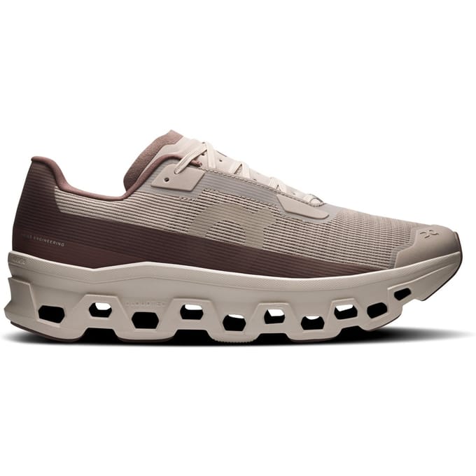On Cloudmster Void 1 Fog | Pearl Maat: 45 | Hardloopschoenen Outlet | Heren | Beige