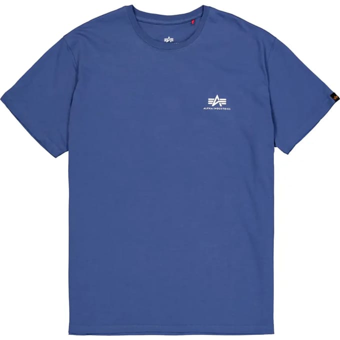T-shirt met klein logo Alpha Industries Basic