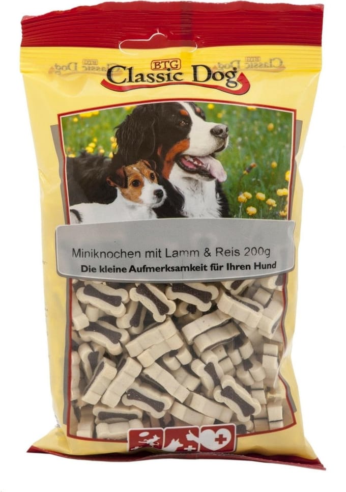 Cl.Snack mini botjes 12x200g - Lam & Rund