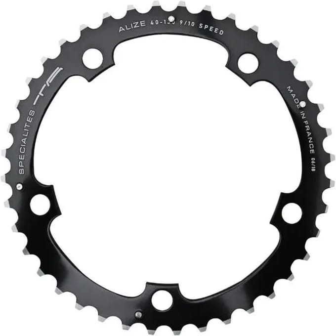 Triple specialiteit wegplaat t.a. 5bra alize 7075 shimano 8-9-10v.