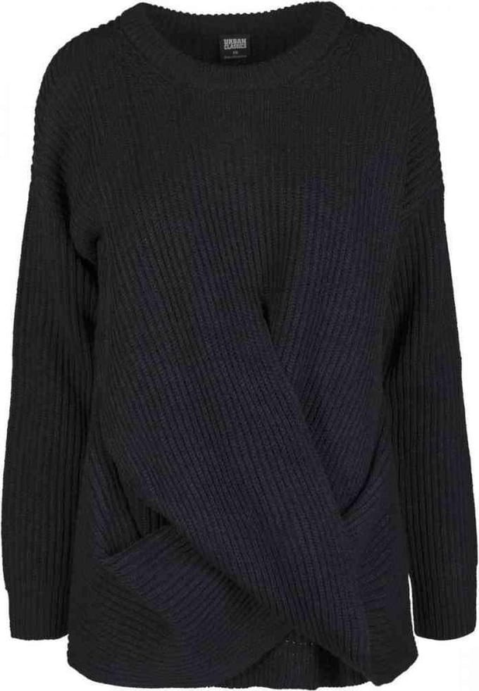 Urban Classics - Wrapped Sweater/trui - S - Zwart