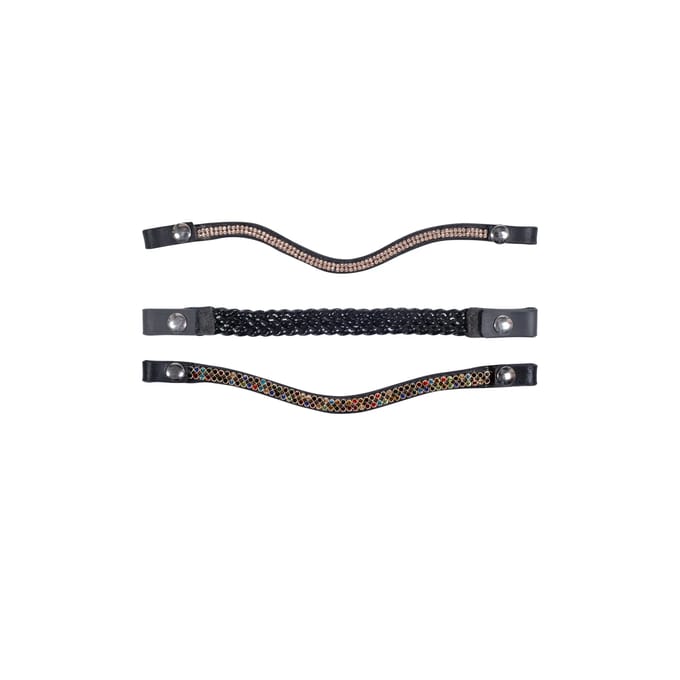 HKM - Hobby horse - Frontriem Set Van 3 - Bont