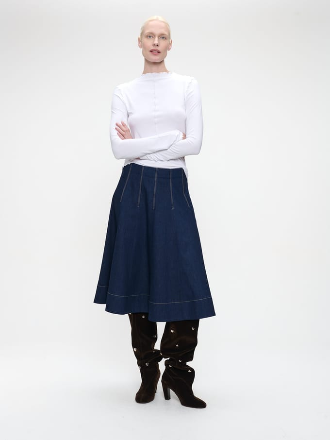 Janette top | White - White / M