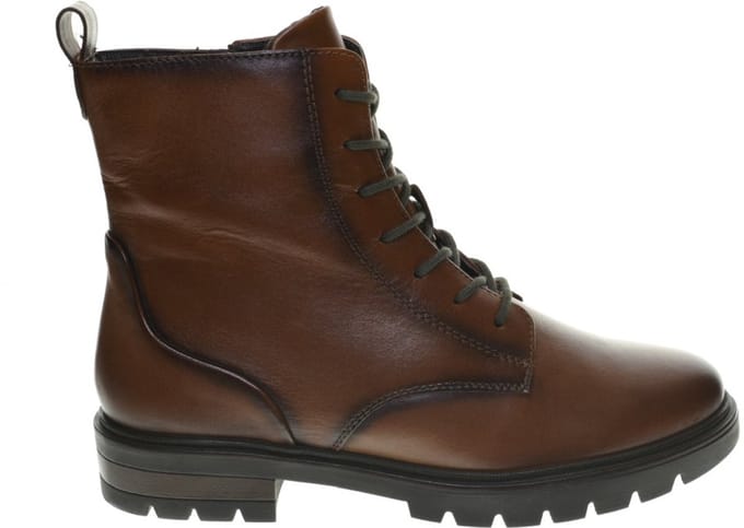 Cognac Veterlaarzen Leder Ara maat 38.5