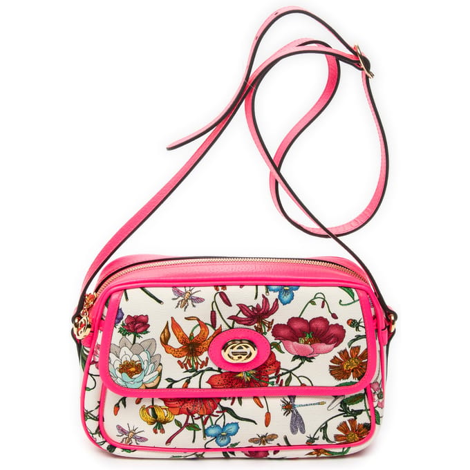 Multicolor Flora Camera Crossbody   schoudertas