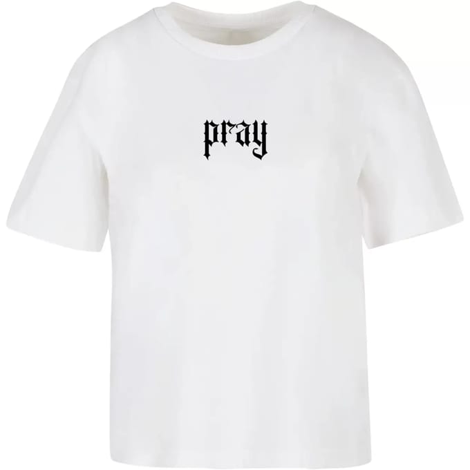 Dames-T-shirt Miss Tee Praying Hands