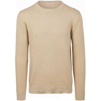 KnowledgeCotton Apparel Trui Bubble Knit Beige - Maat M - Heren - Pullovers