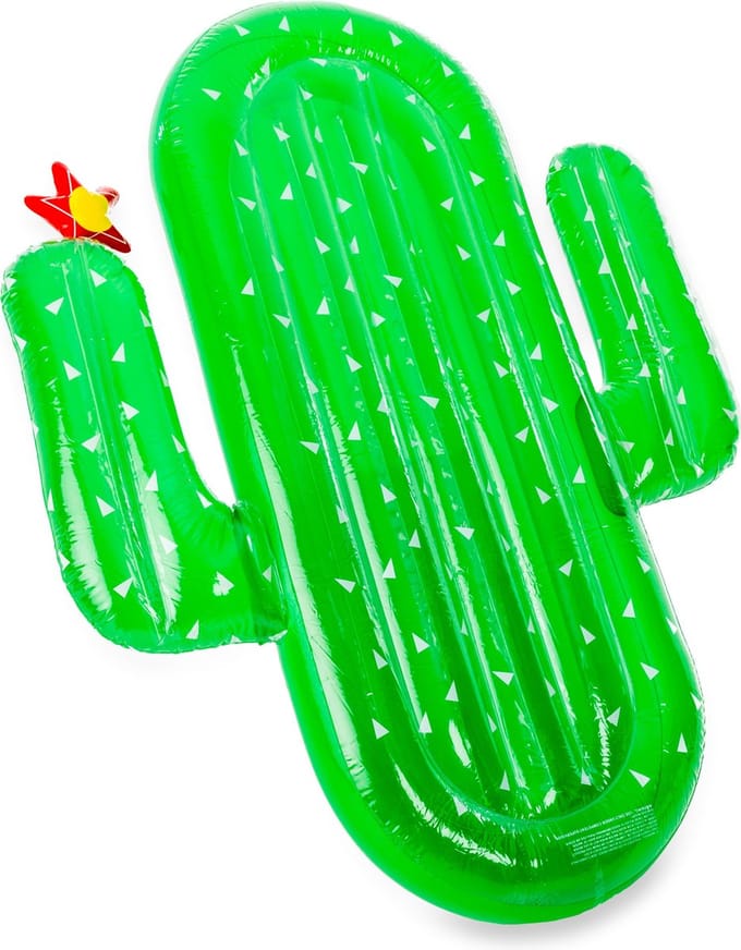 Didak Pool - Luchtbed - Luxe Cactus - 185x132x20 cm