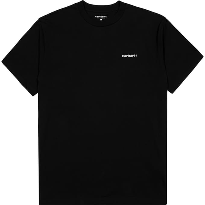 Carhartt WIP Script Embroidery T-Shirt zwart