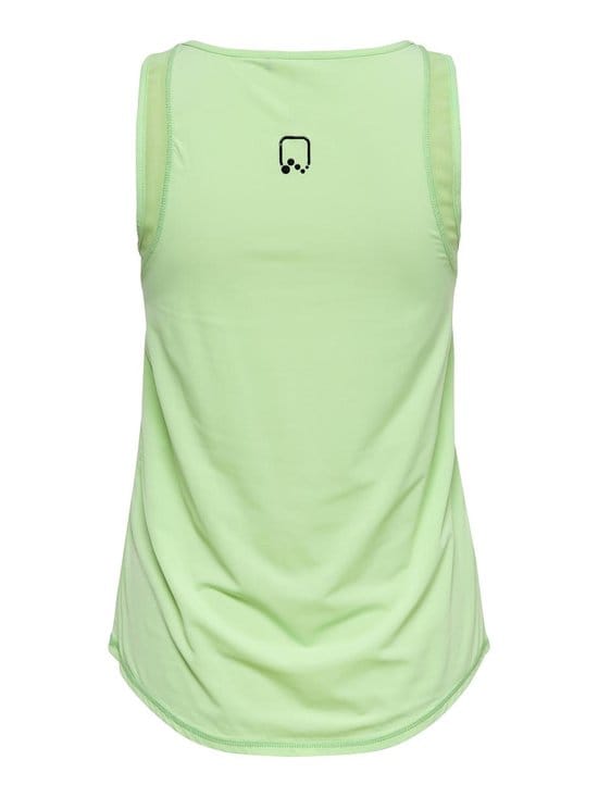 Only Play Performance Mouwloze Sporttop - Green Ash - Maat XS
