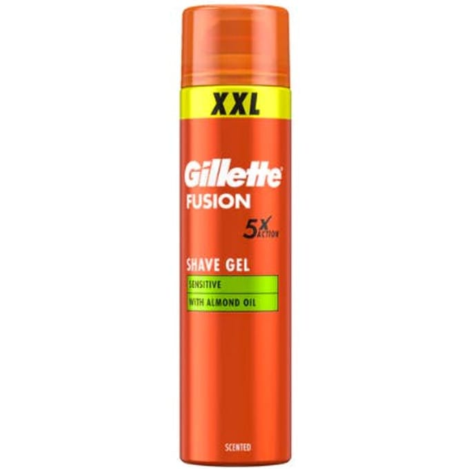 Gillette Fusion5 Sensitive Barbergel XXL 240 ml