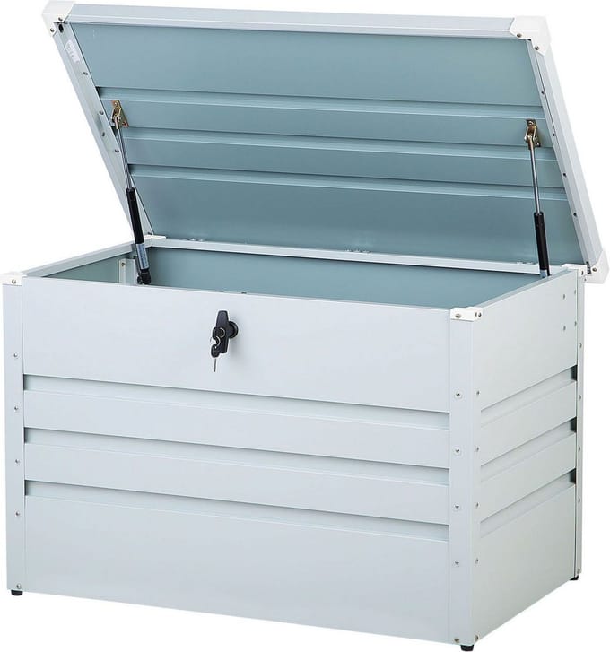 CEBROSA - Kussenbox - Lichtgrijs - Staal