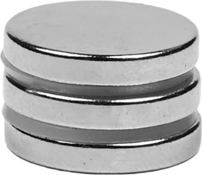 Benson Supersterke magneet - Ø 18 x 3 mm - set van 3 - hoge houdkracht