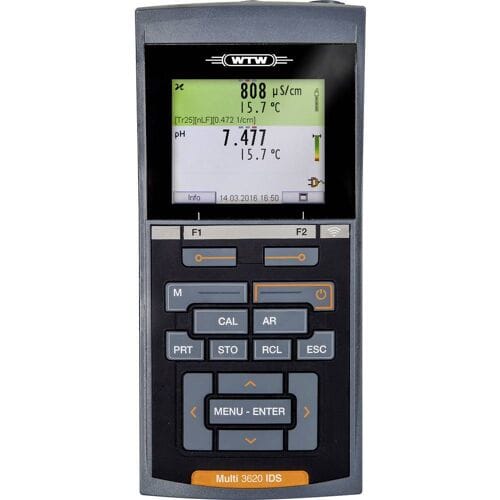 WTW Multi 3620 IDS Multiparameter-handmeter pH-waarde, Redox (ORP), Zuurstof, Troebeling, Temperatuur, Geleidingsvermogen
