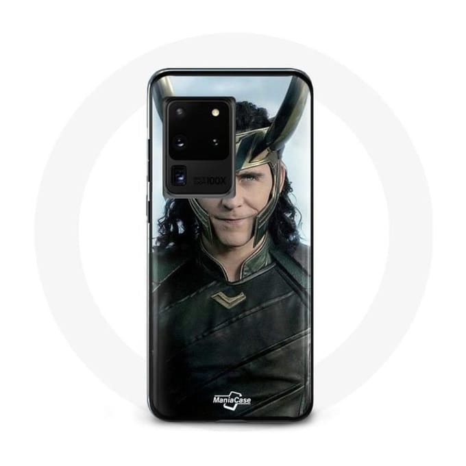Coque - Maniacase - Samsung Galaxy S20 Ultra - Loki Thor Ragnarok - Souple - Noir noir