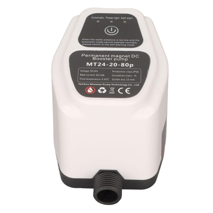 Boosterpomp Automatische Waterdruk Douche Boost Recirculerende Wandmontage DC Pomp 100?240V