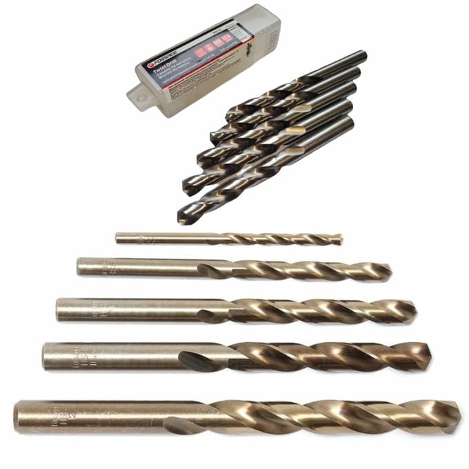 Forsage F-DSP1564 - Metaalboor Set - HSS Staal - 6 mm - 10 Stuks