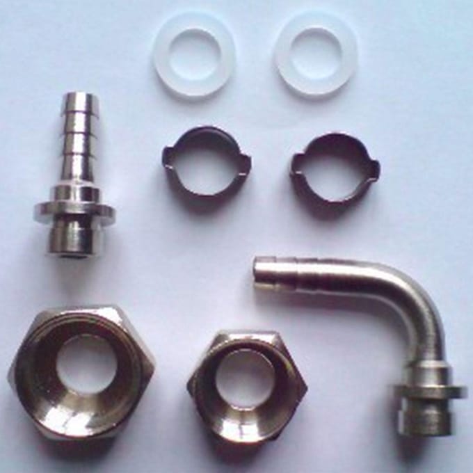 CO2 Slangtules - voor biertap set, 8 stuks - 7mm