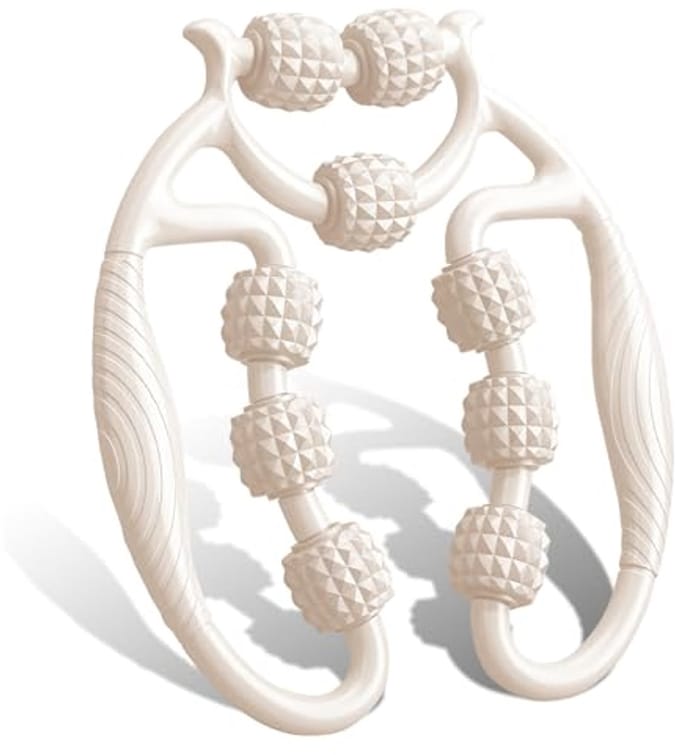 Massageroller voor benen en lichaamsmassage, cellulitis massageapparaat met handvat