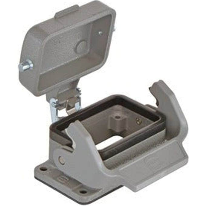 Han 6B Metalen Basis Paneel Behuizing Met Enkele Hefboom - 09300060318