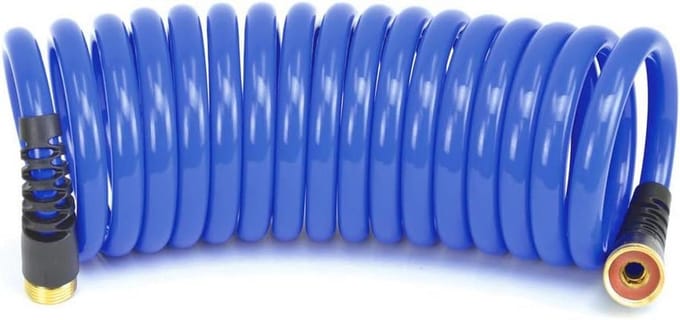 Waterslang - Tuinslang - Buiten bewateren - Zelfspoel functie - 15 voet lang - Blauw
