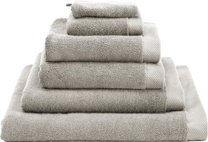 Heckett & Lane Premium Douchelaken 70 x 140 cm Glacier Grey