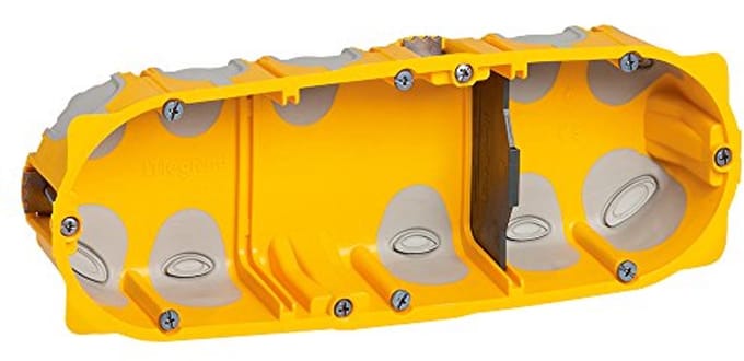 Inbouwdoos 3-Posten Voor Câble en Connectie - 40mm