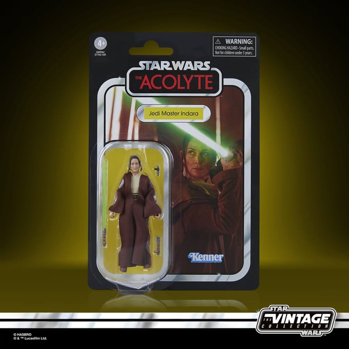 Hasbro Star Wars: The Acolyte Vintage Collection Action Figure Jedi Master Indara 10 cm Action Figuur