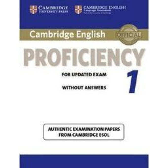 Cambridge English Proficiency 1 For Updated Exam Student's Book Without Answers - Cpe Practice - Cambridge ESOL