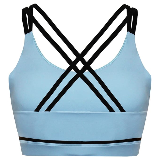 BoxRaw Valerie Dames Baby Blauw Sportbeha