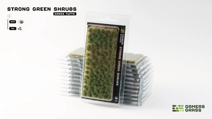 Strong Green Shrubs