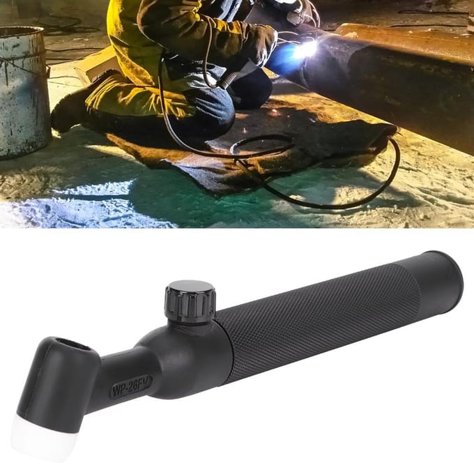Gasklep Toortskop Argon Booglassen Apparatuur TIG Toorts Accessoires Messing Rubber