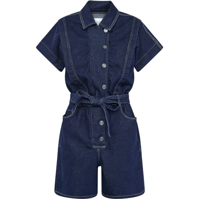 SISTERS POINT Feba-pl - Dames jumpsuit - Unwashed - Maat M