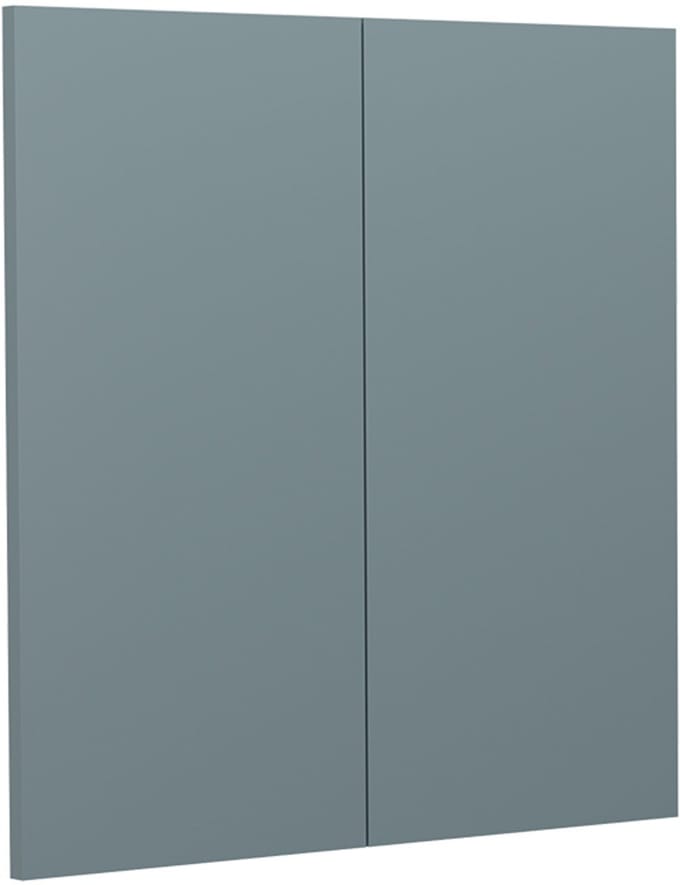 Vicco R-Line Keukenfront – 59.2 x 59 cm meubelfront voor de hangkast Blauw-grijs