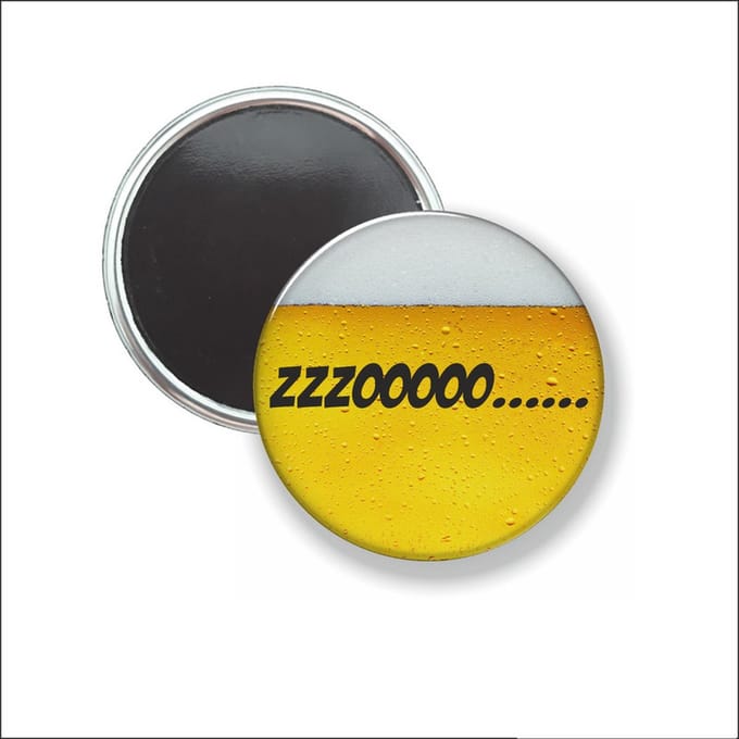 Button Met Magneet 58 MM - ZZZOOOOOâ€¦... - NIET VOOR KLEDING